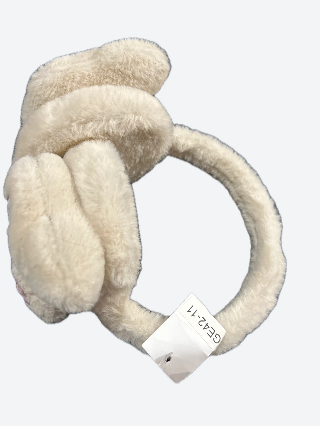 Cute Bunny Earmuffs - White #Cleanout - photo 4