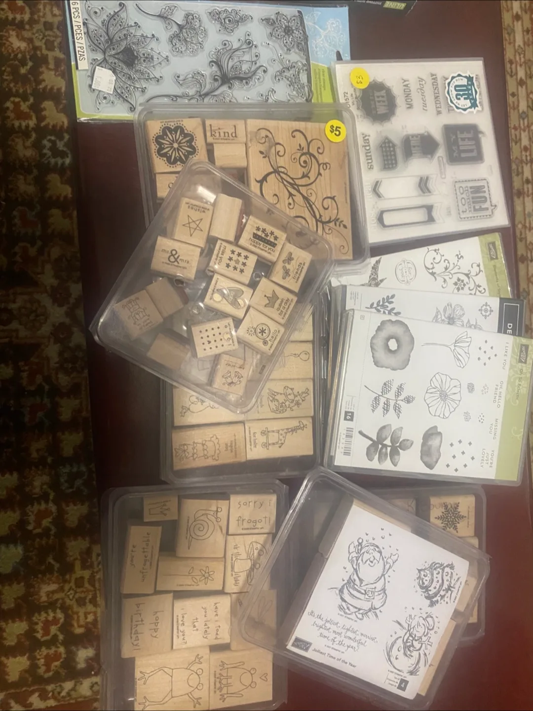 Assorted Stampin' Up! Stamp Sets