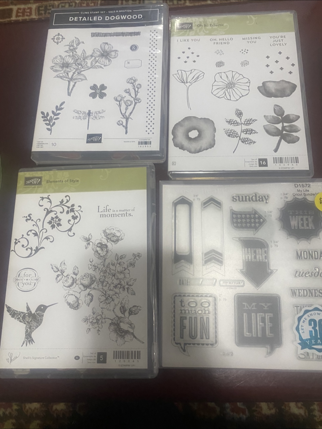 Assorted Stampin' Up! Stamp Sets LOT - photo 2