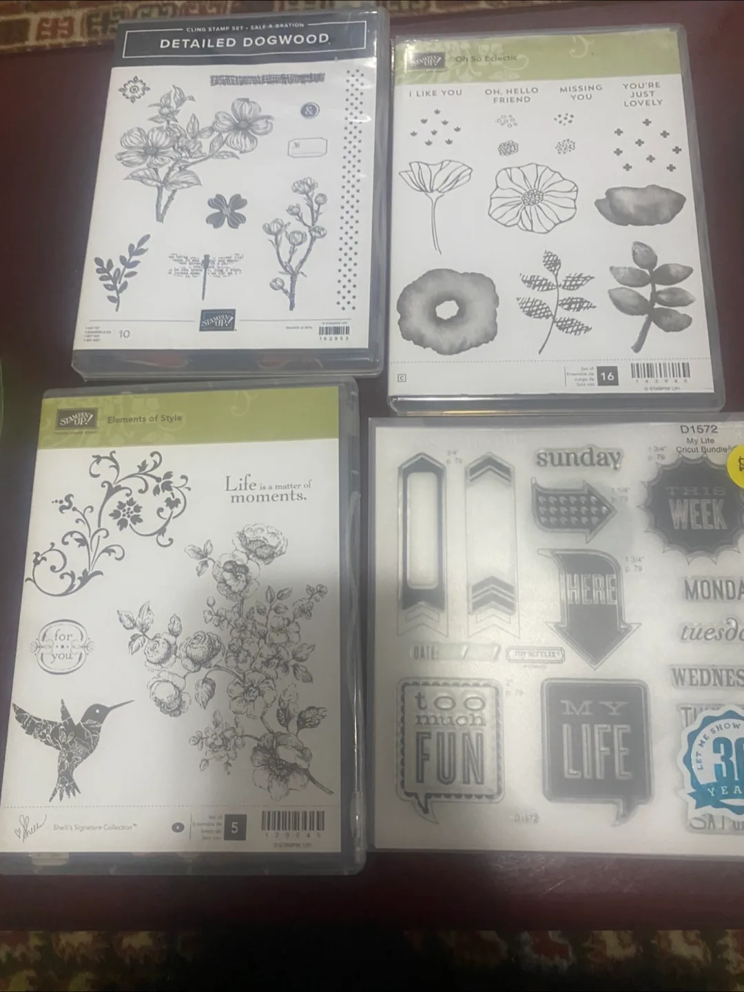 Assorted Stampin' Up! Stamp Sets image indicator(2)
