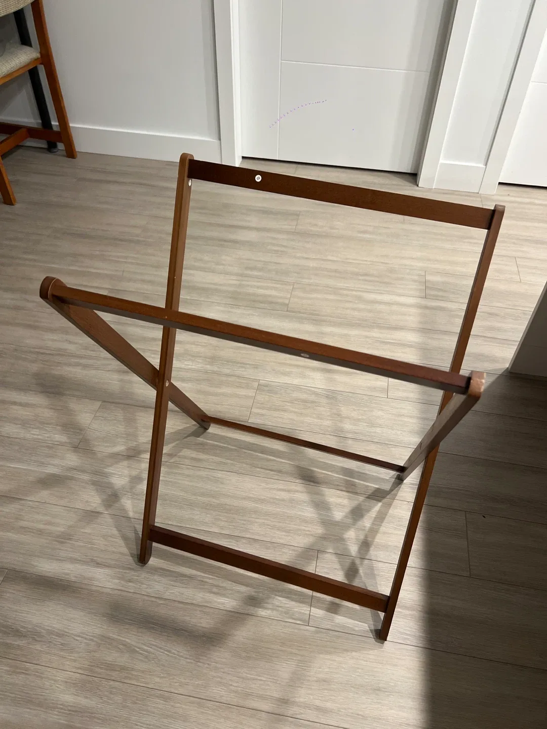 Wooden Folding clothes Rack