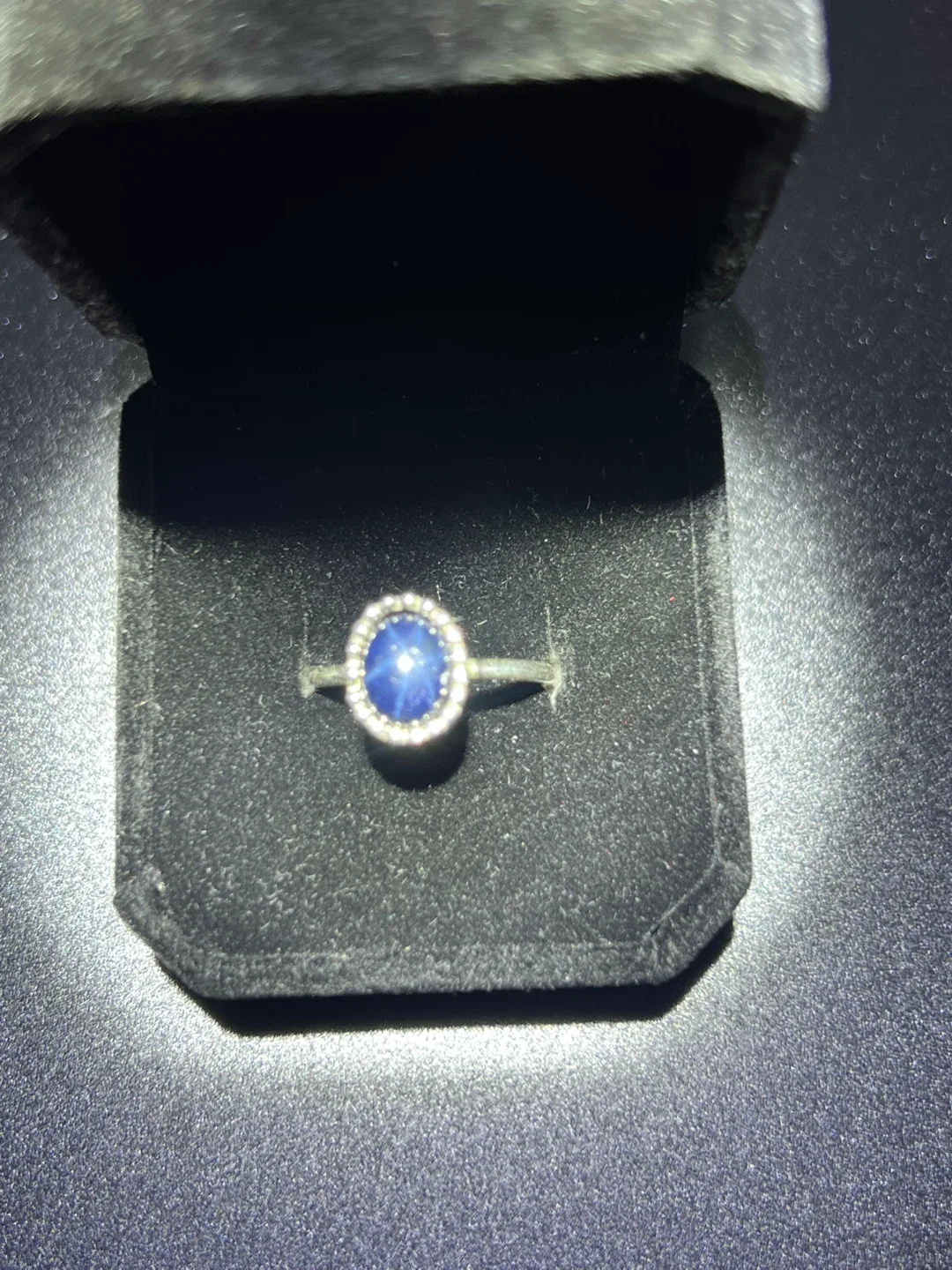 Beautiful Natural Burmese Star Sapphire Ring
