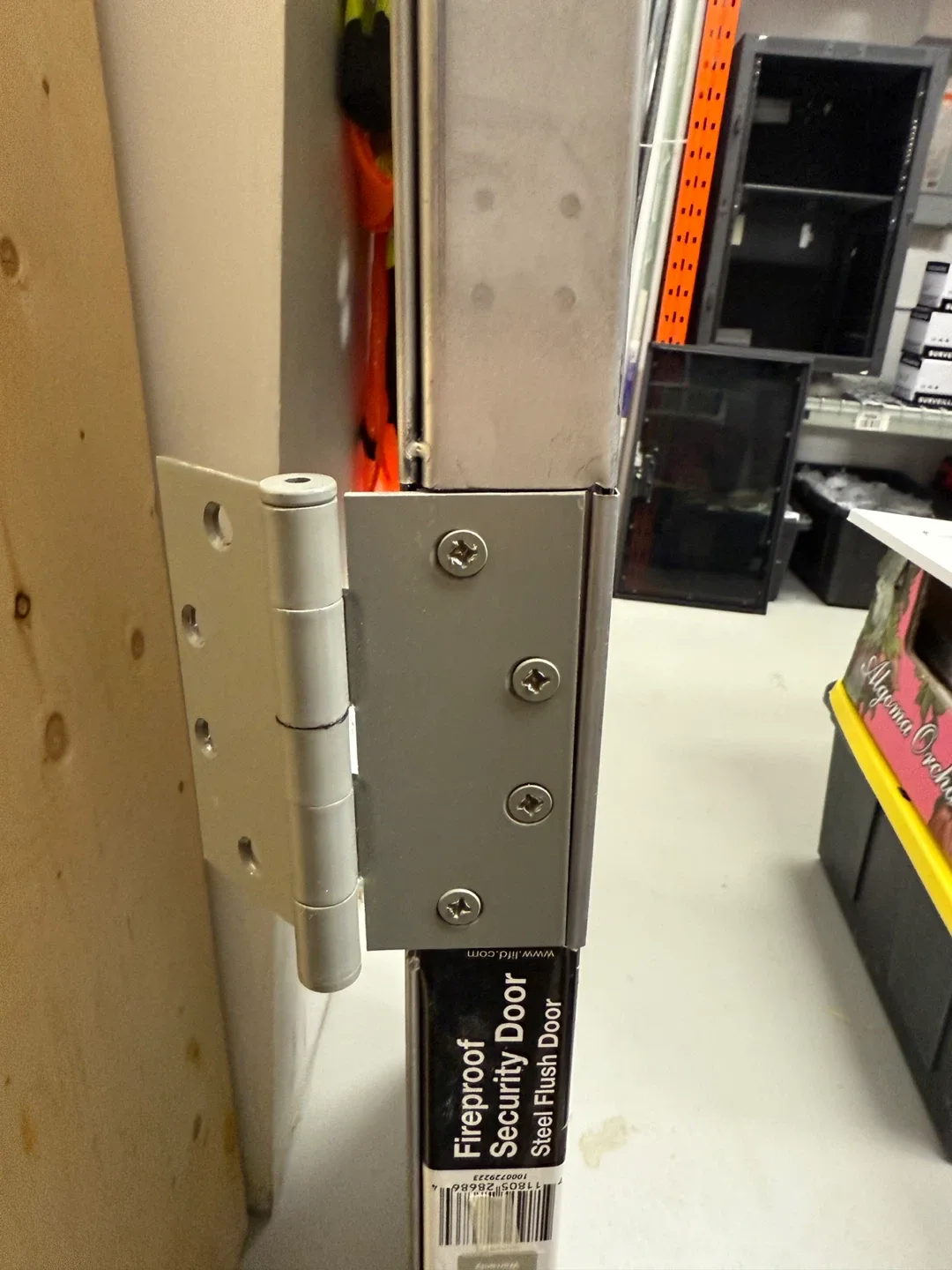 Fireproof Security Steel Flush Door 32"x80" image indicator(4)