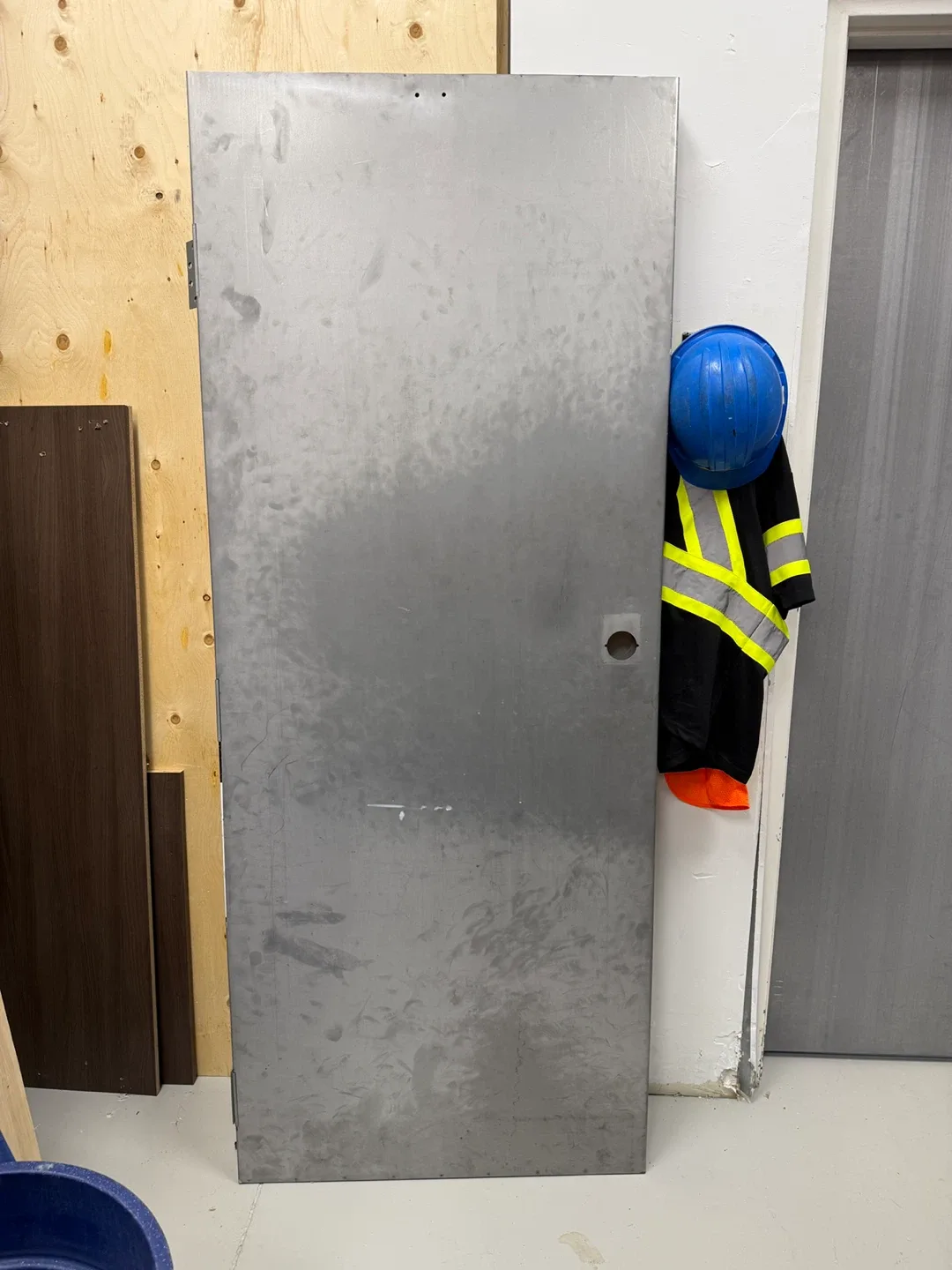 Fireproof Security Steel Flush Door 32"x80"