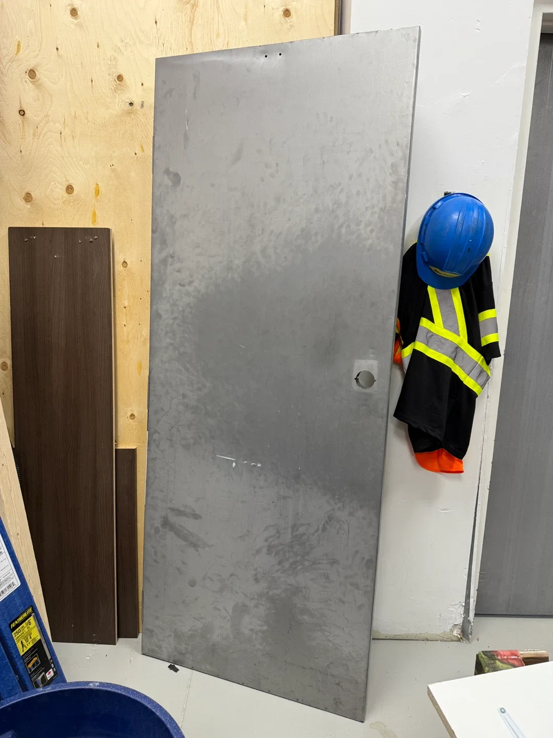 Fireproof Security Steel Flush Door 32"x80" image indicator(3)