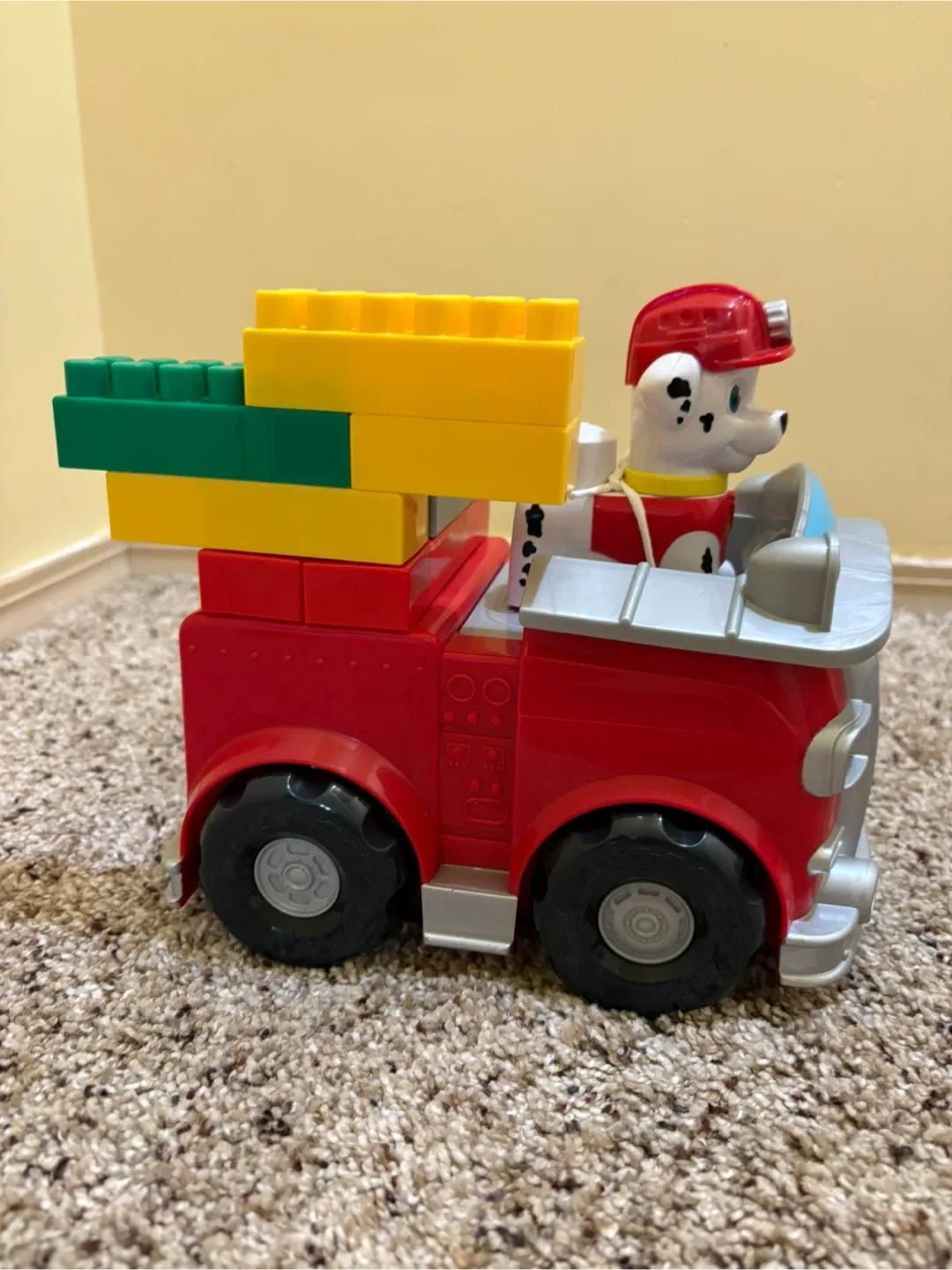 Mega Bloks Paw Patrol Marshall Fire Truck
