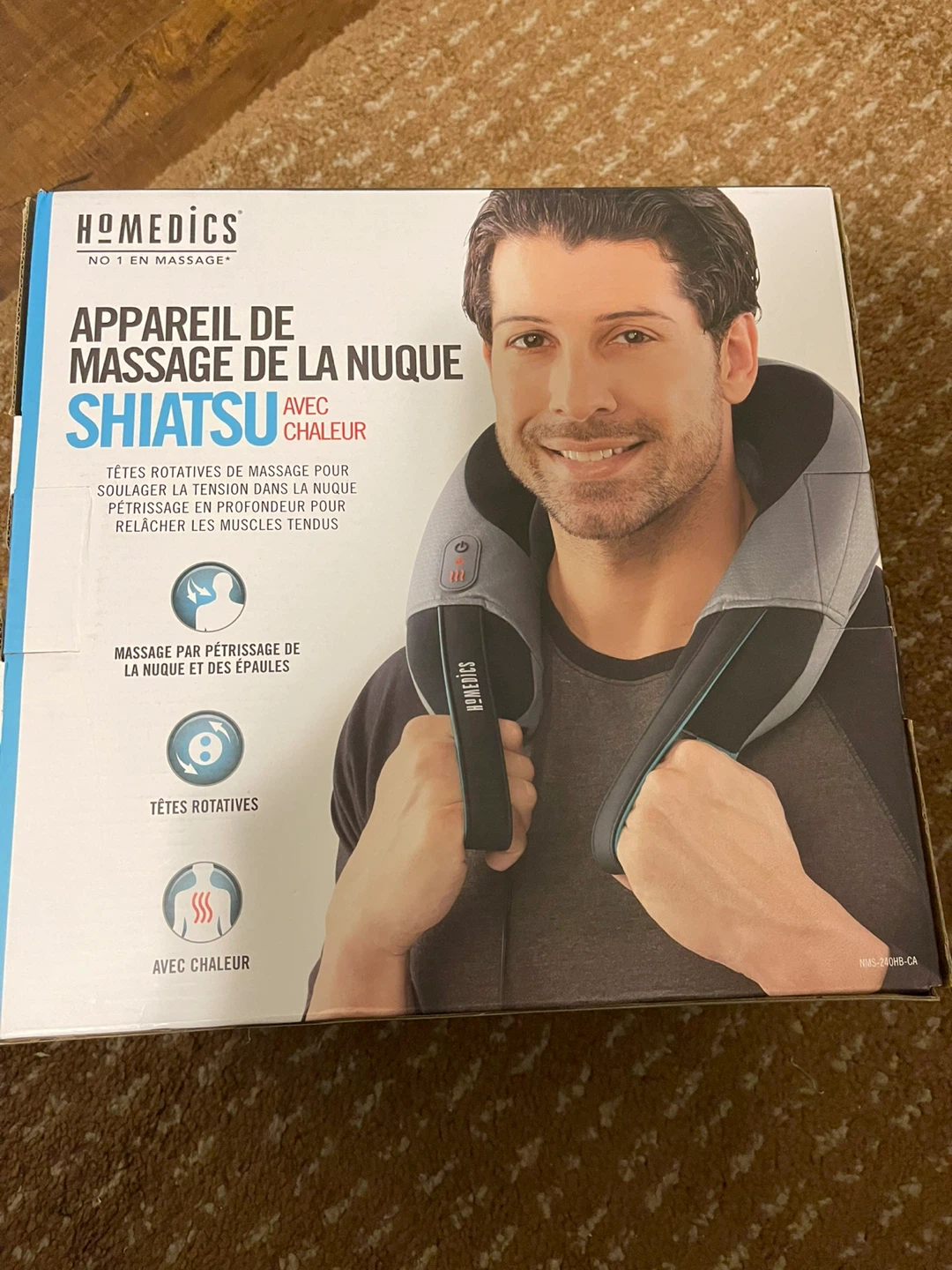 HoMedics Shiatsu Neck Massager with Heat