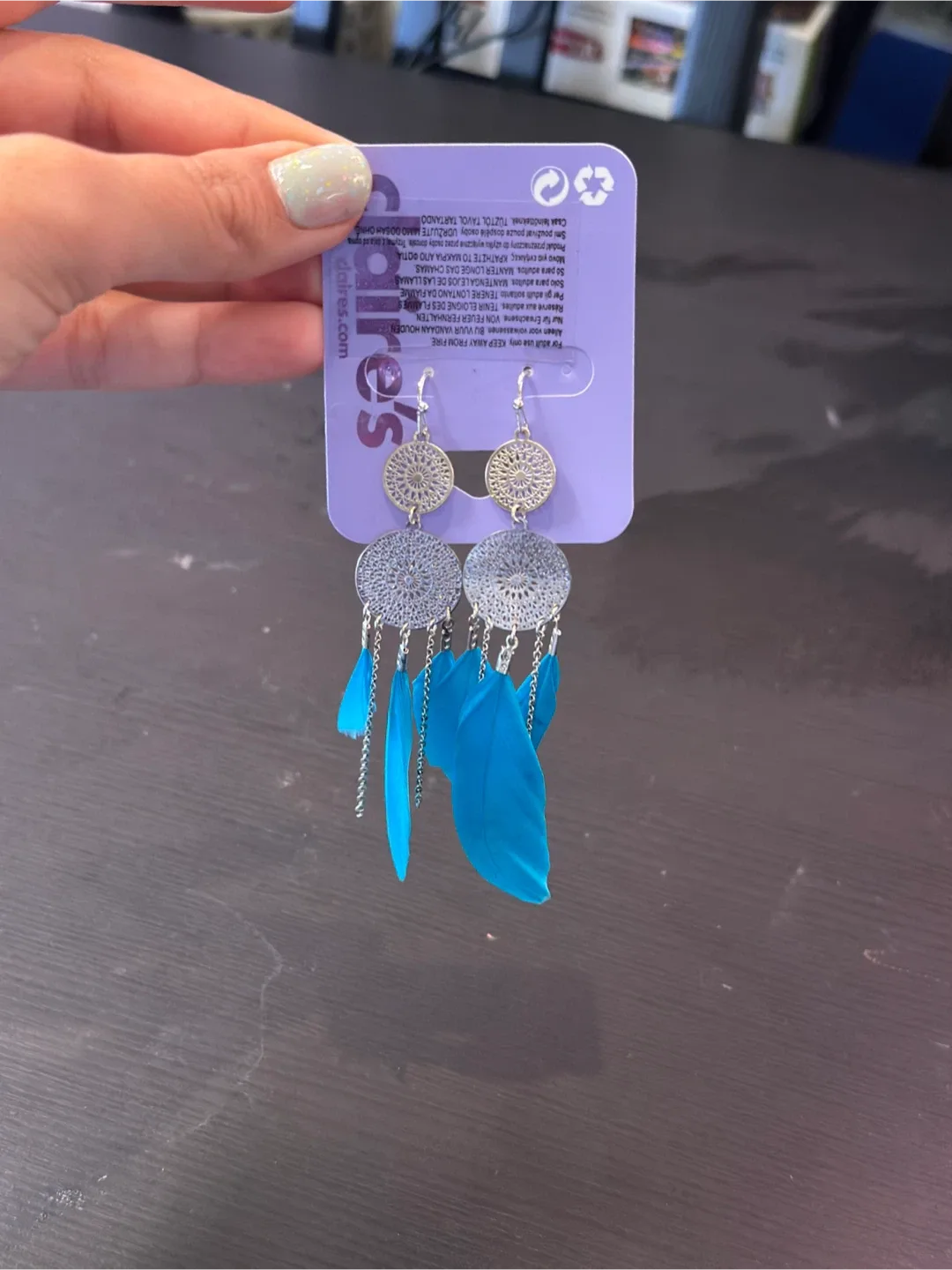 🆕 Feather Earrings