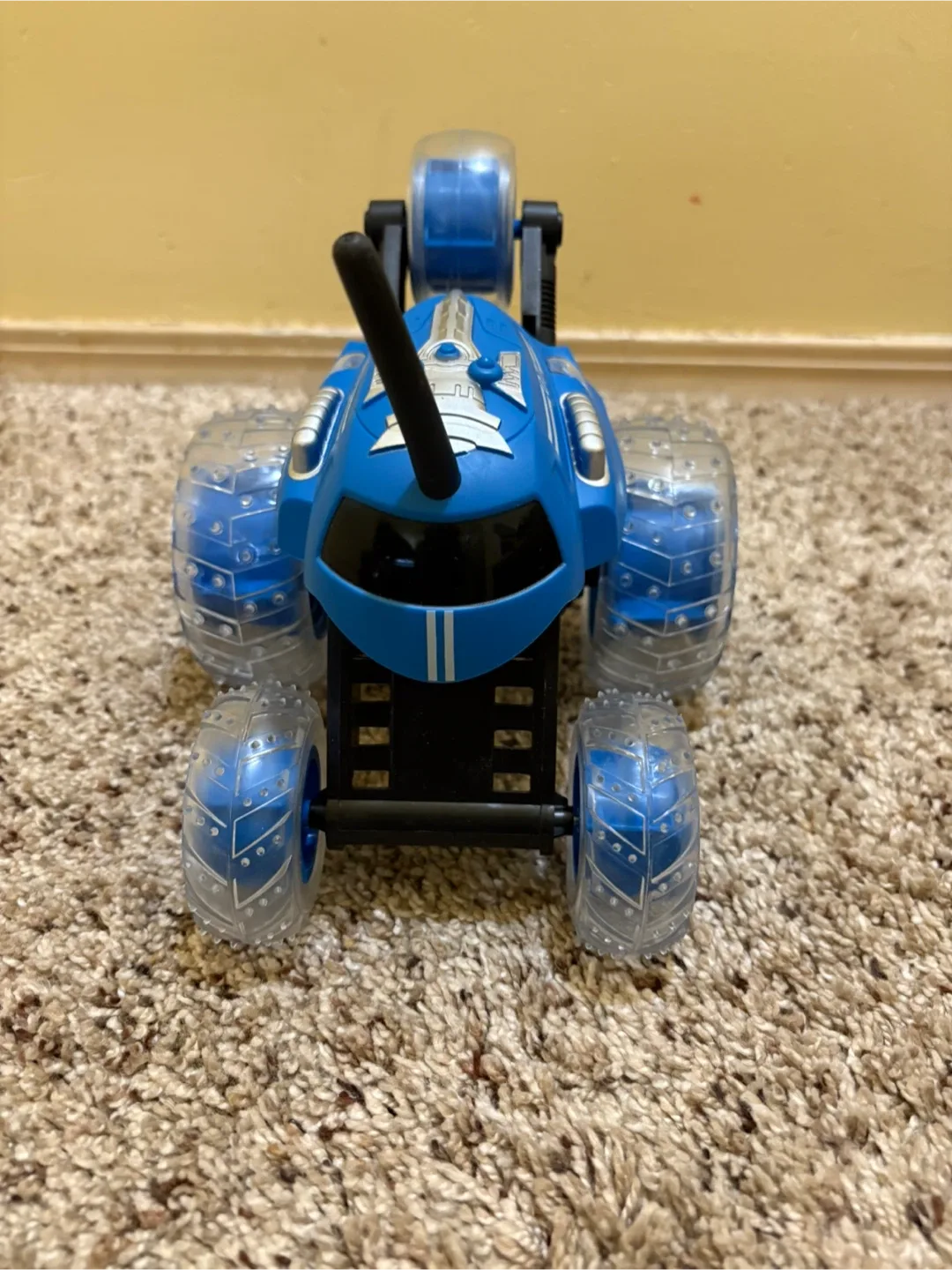 Blue Stunt RC Car Toy
