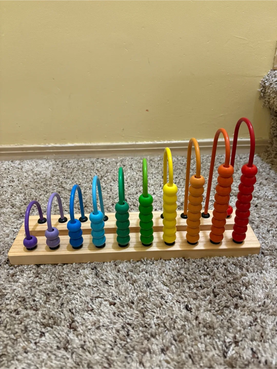 Rainbow Bead Abacus - Kids Learning Toy