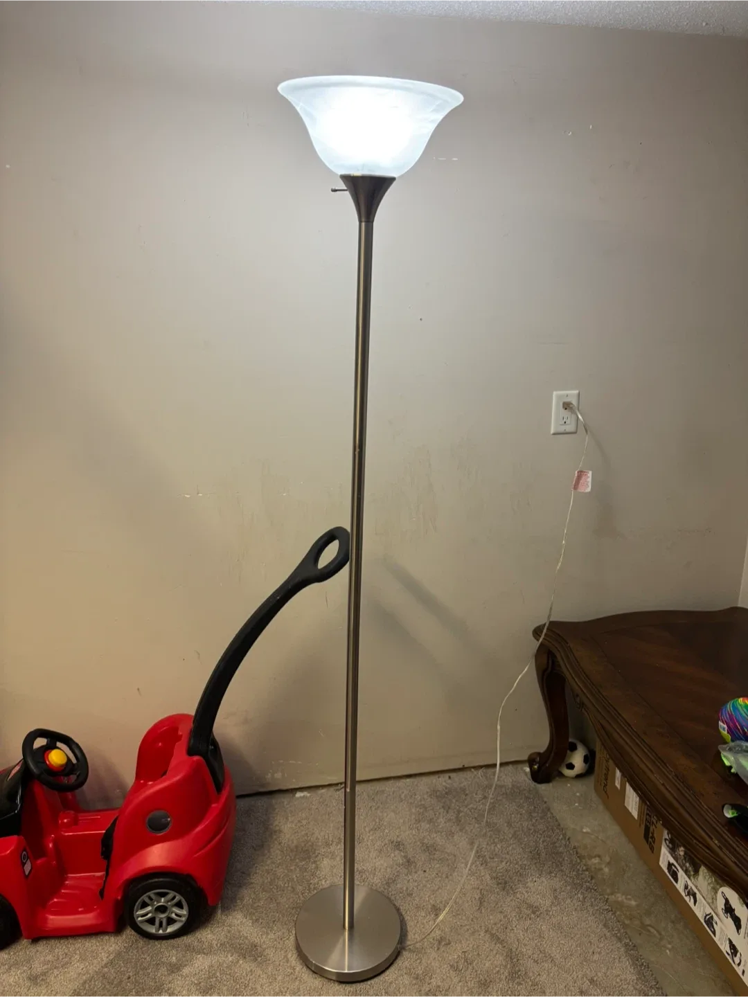 Floor Lamp with Reading Light image indicator(2)