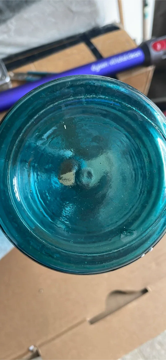 Blue Glass Bottle image indicator(4)