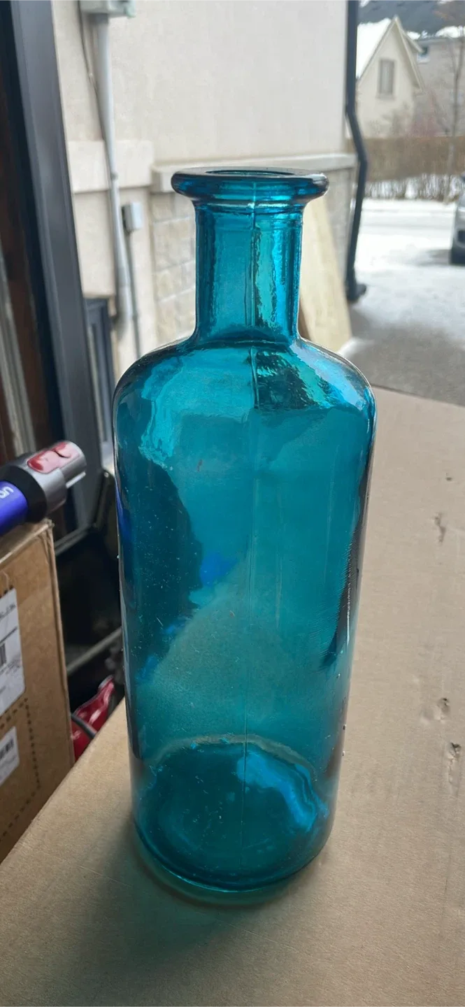 Blue Glass Bottle