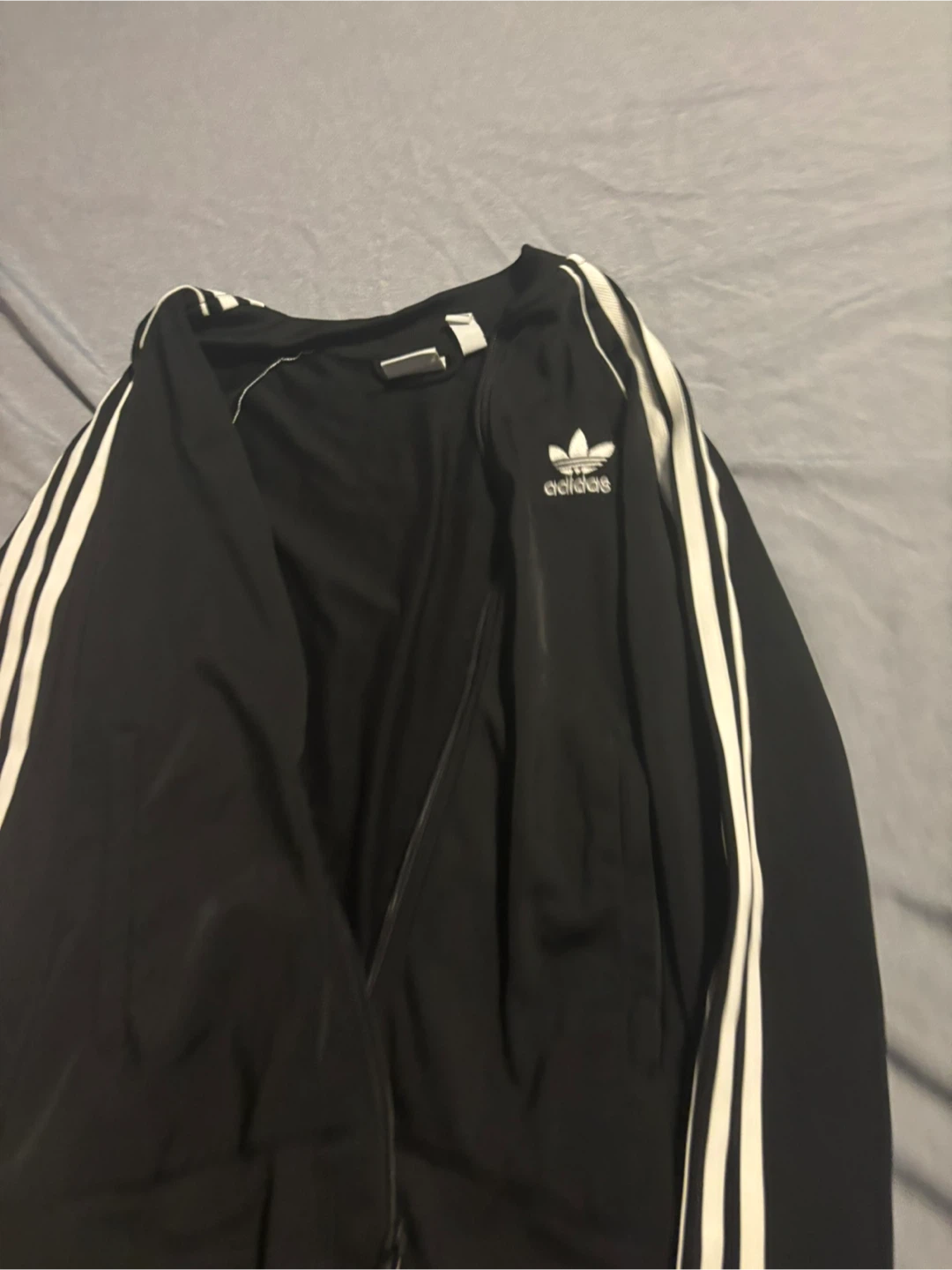 Adidas Black Track Jacket kids 11/12 - photo 2