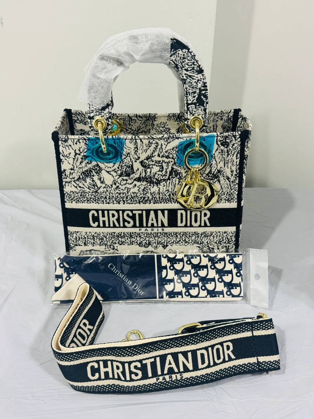 Christian Dior Book Tote Bag