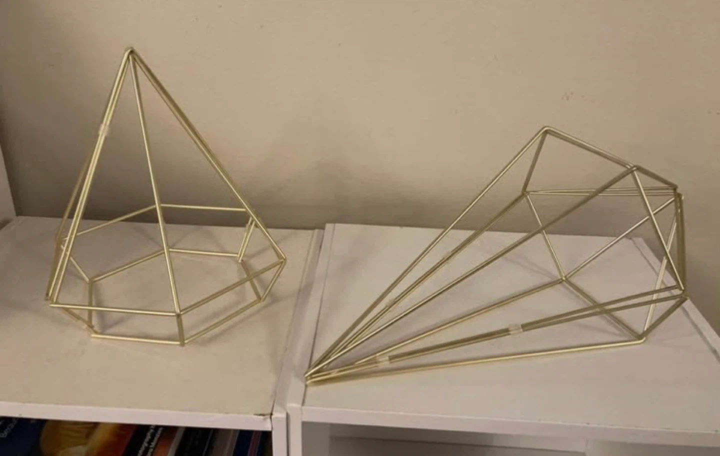 Umbra metallic decor pieces