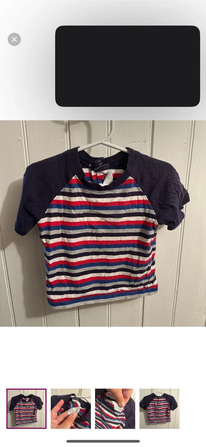 Sonoma Lifestyle 24M Striped T-Shirt