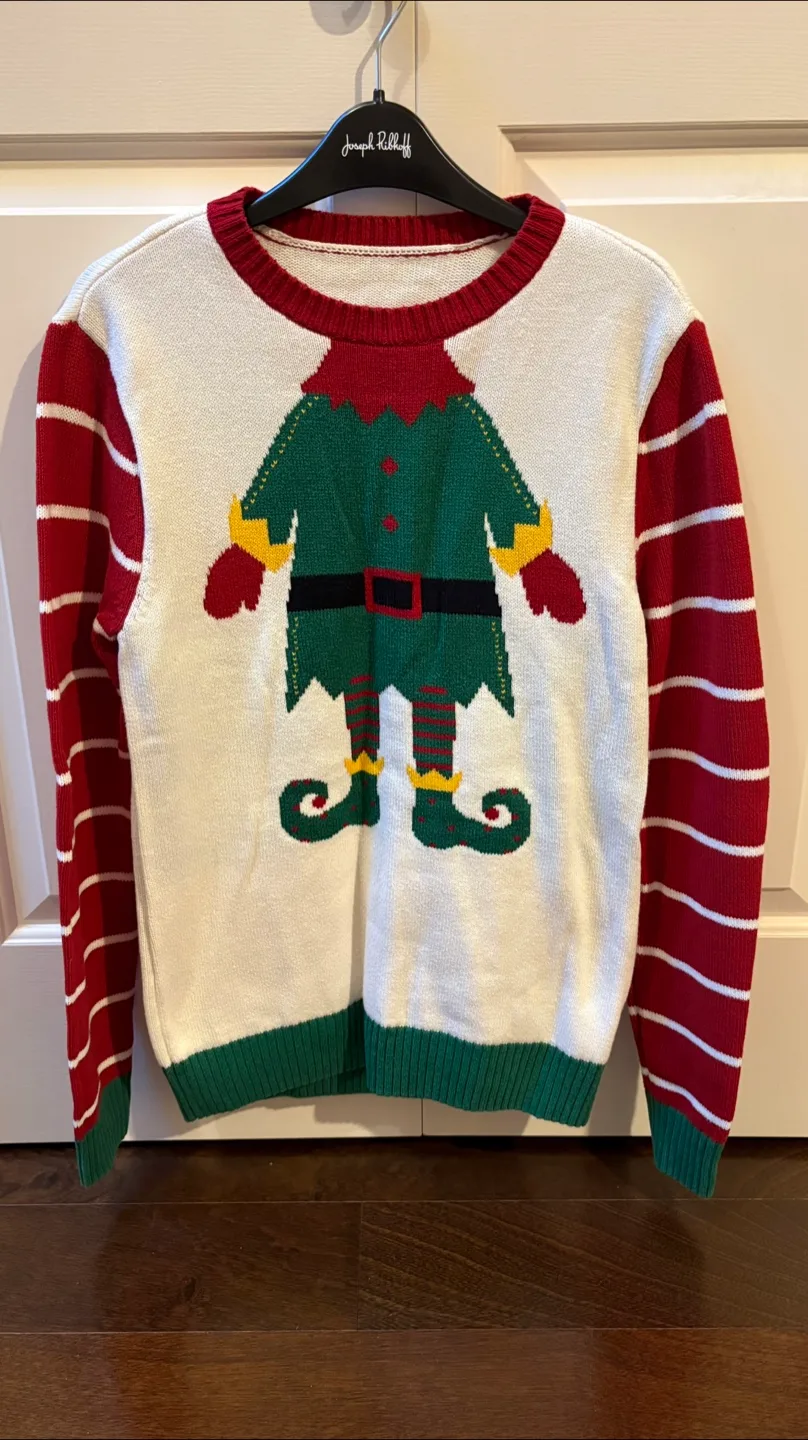 Elf Christmas Sweater - Fun & Festive!
