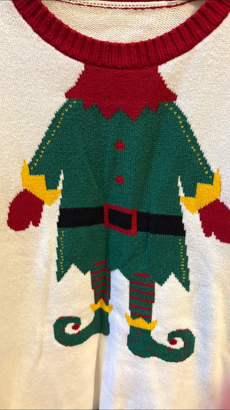 Elf Christmas Sweater - Fun & Festive! image indicator(2)