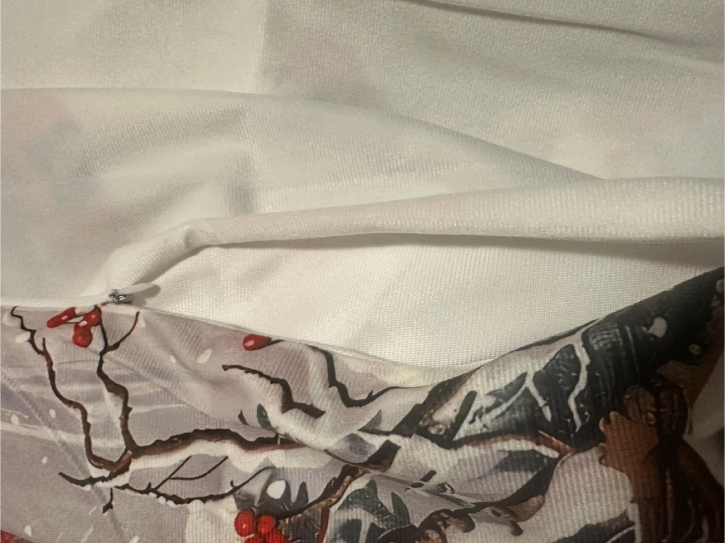 Cardinal Print Pillow Cover, Polyester