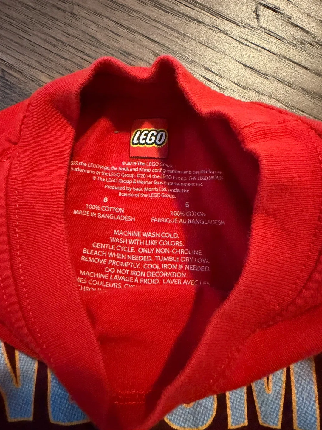 $5 for all 3 Kids Graphic Tees (Batman & Lego - Size 6) image indicator(3)