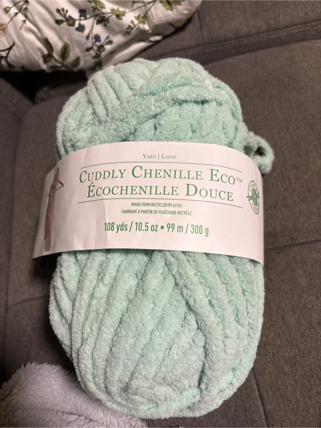 Cuddly Chenille Eco Yarn - 300g Ball