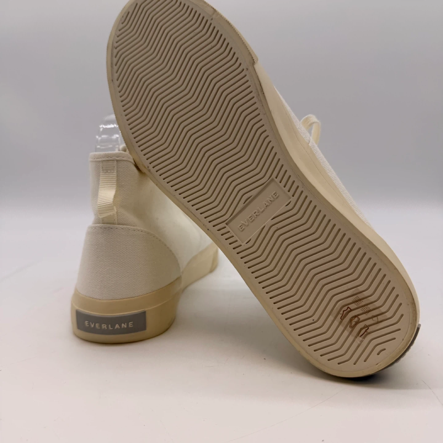 Everlane High-Top Canvas Sneakers Women’s 9 / Men’s 7/new - photo 4