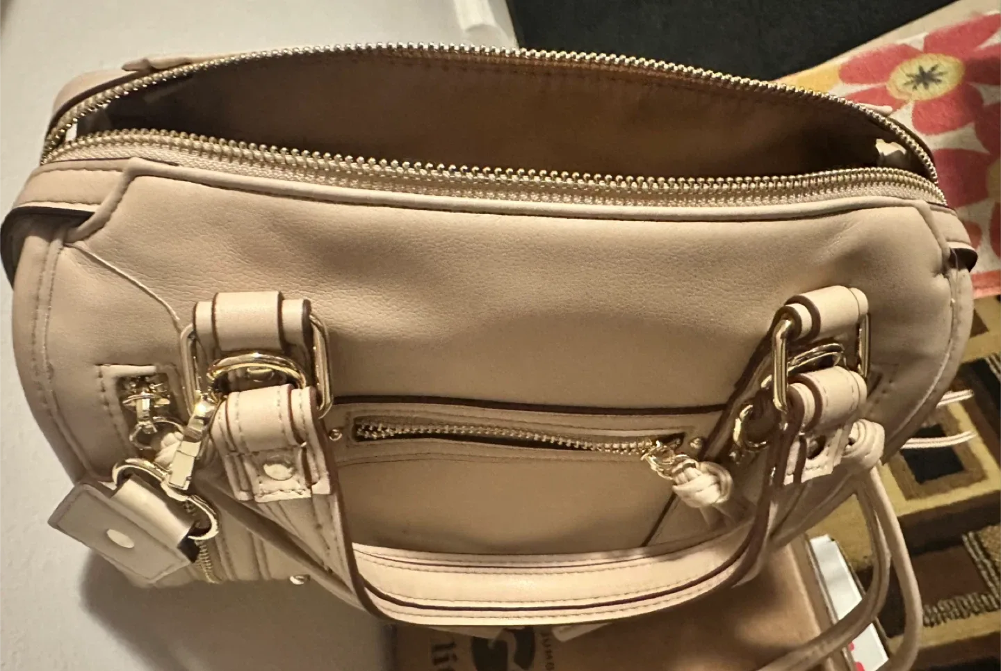 Madden NYC Satchel Bag - Beige image indicator(3)