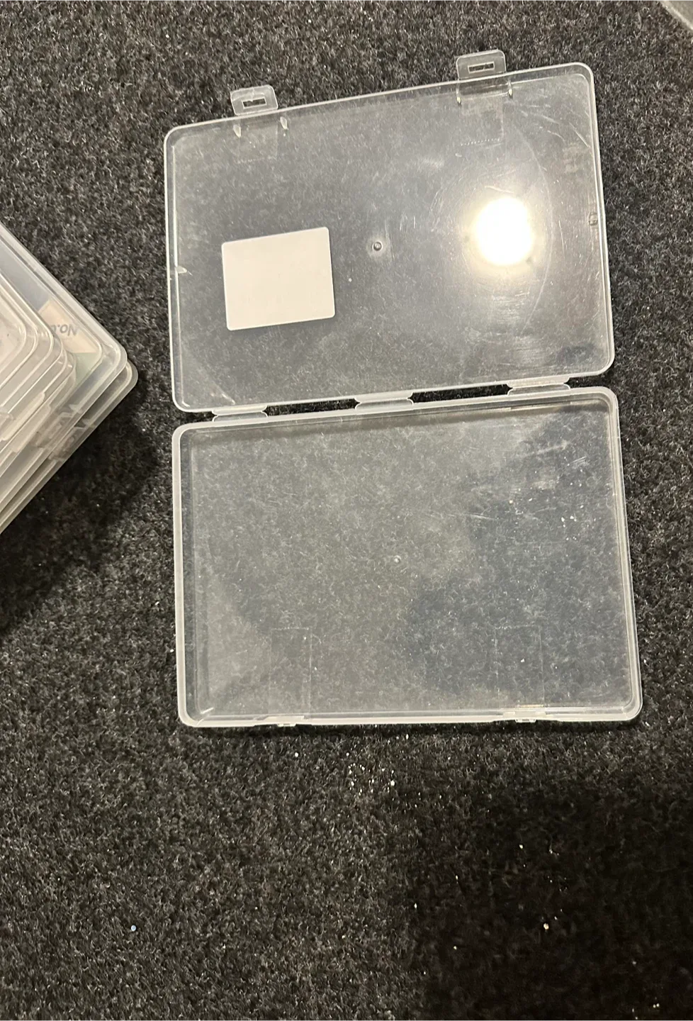 New Clear Plastic Storage Cases - Set of 10 image indicator(3)