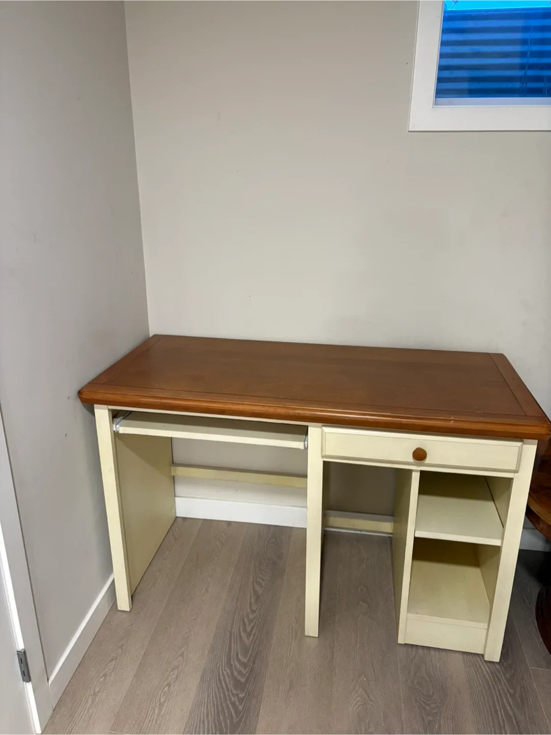 Wooden Desk with Storage