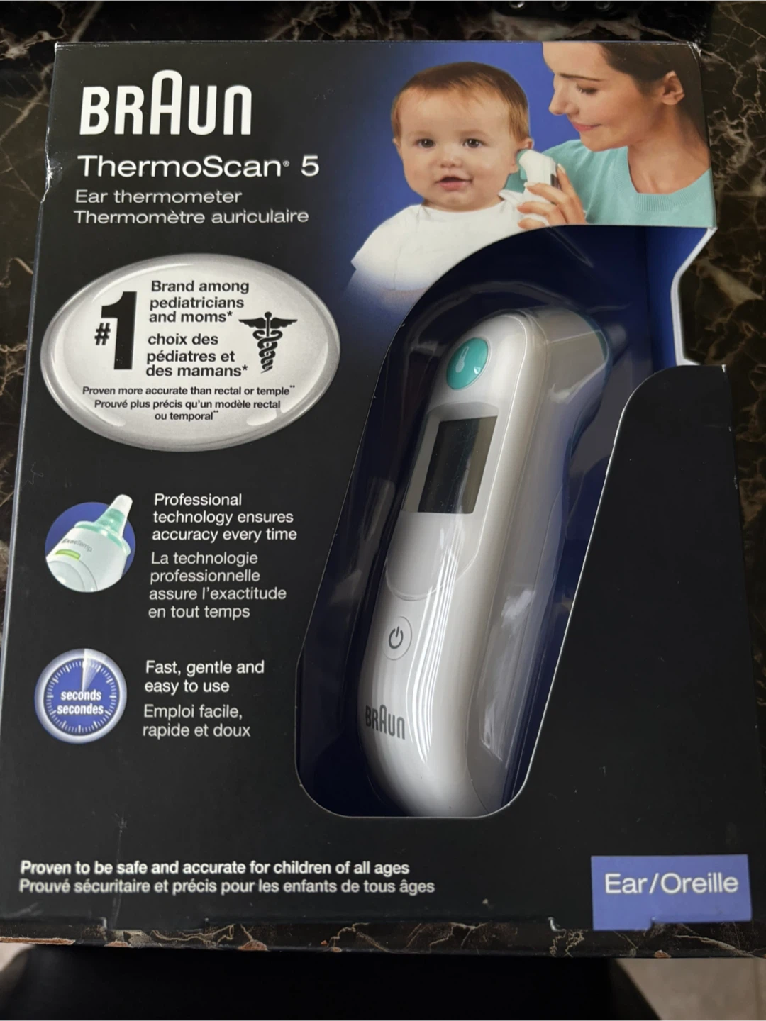 Braun ThermoScan 5 Ear Thermometer - New in Box! - photo 2