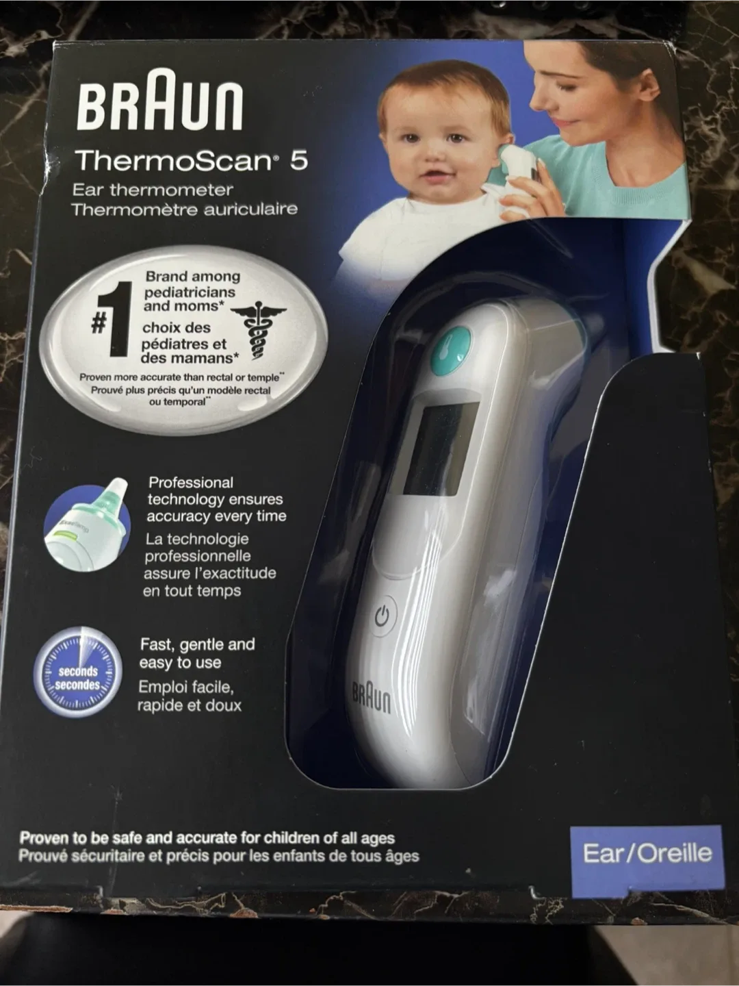Braun ThermoScan 5 Ear Thermometer - New in Box! image indicator(2)