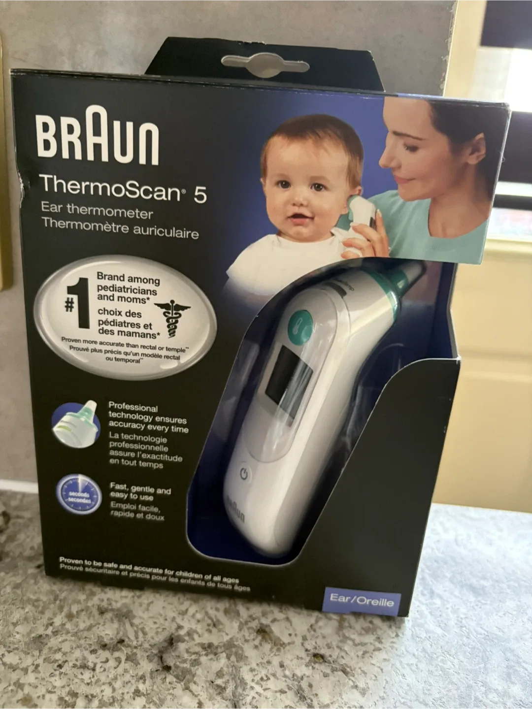 Braun ThermoScan 5 Ear Thermometer - New in Box!