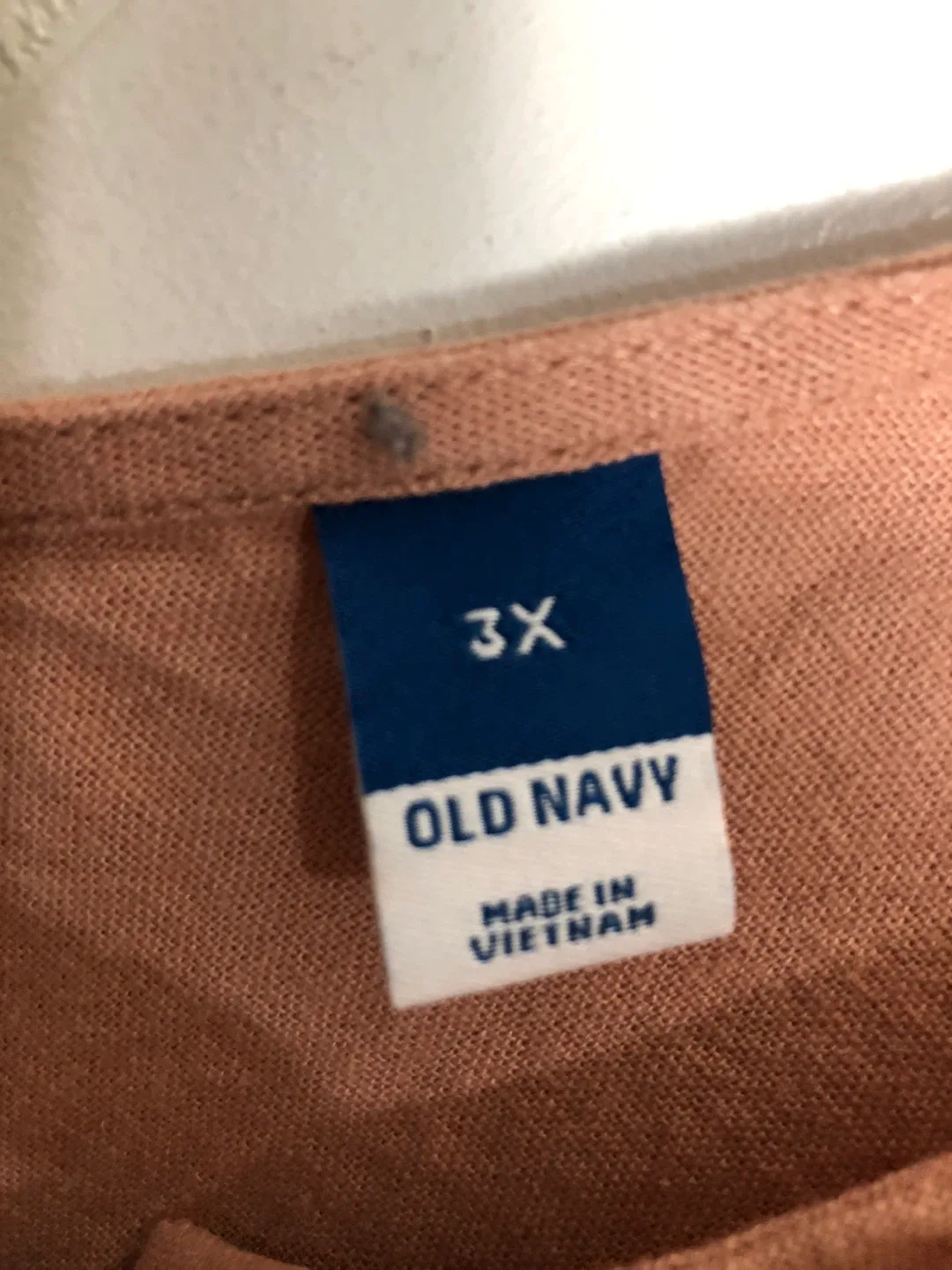 Women’s Pink Linen Romper. Size 3X Old Navy. Like New. image indicator(4)