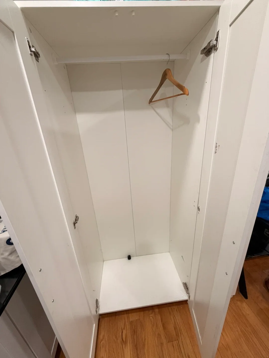 White IKEA Wardrobe with 3 Doors image indicator(4)