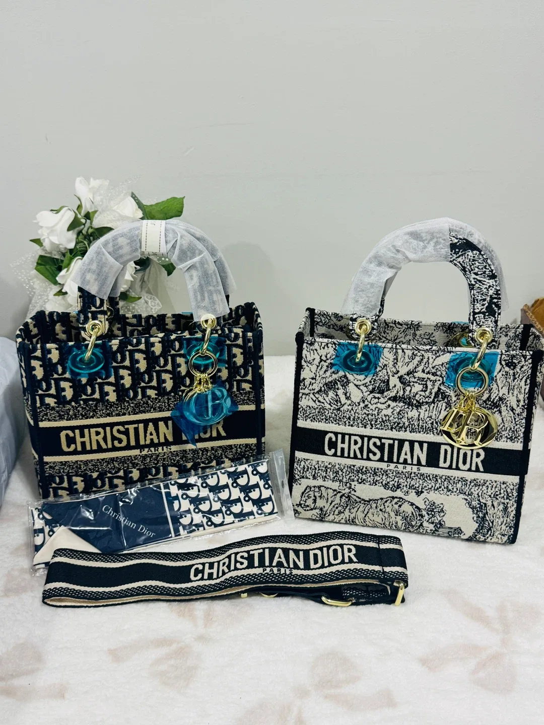Christian Dior Book Tote Bag