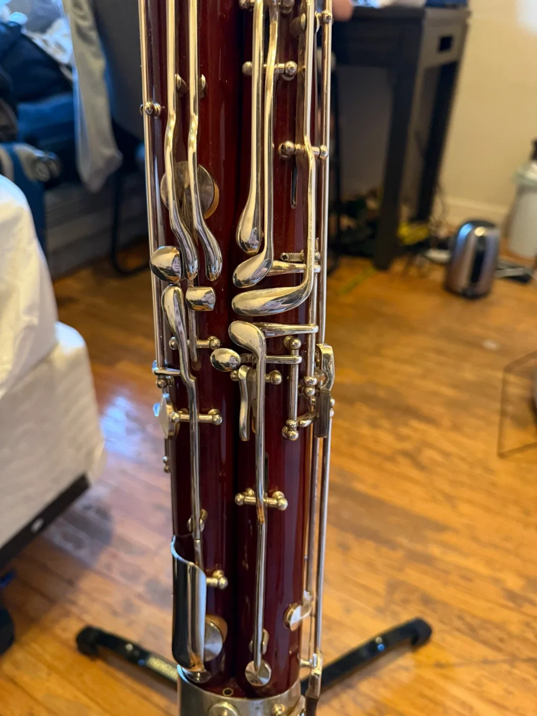 Laval Student Bassoon with Case and Stand image indicator(5)
