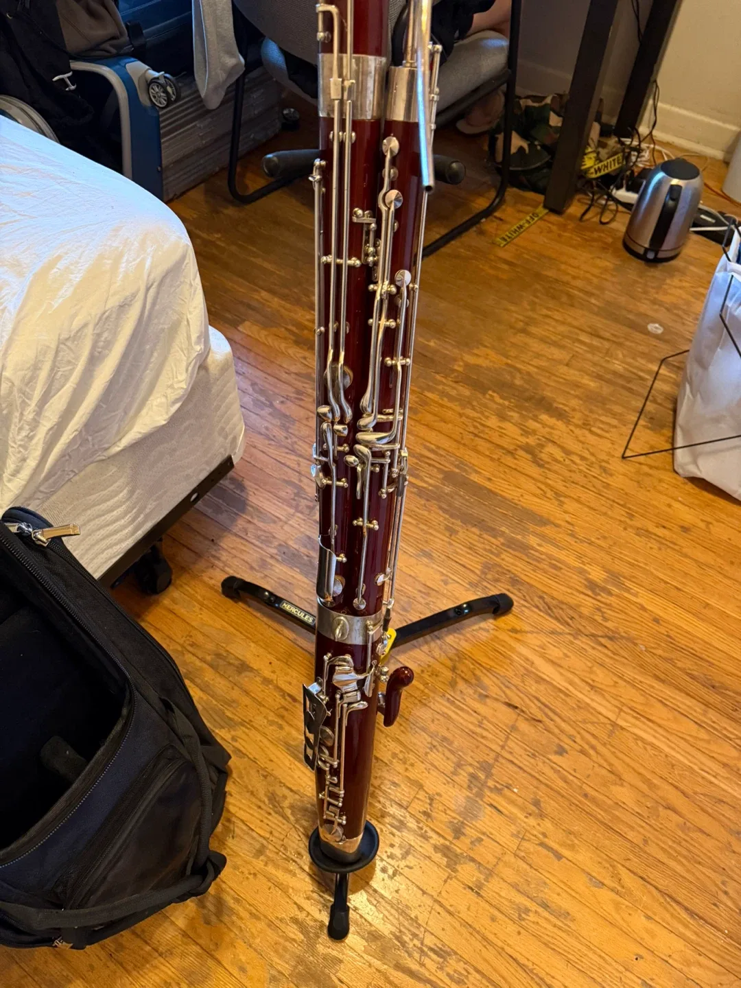 Laval Student Bassoon with Case and Stand image indicator(6)