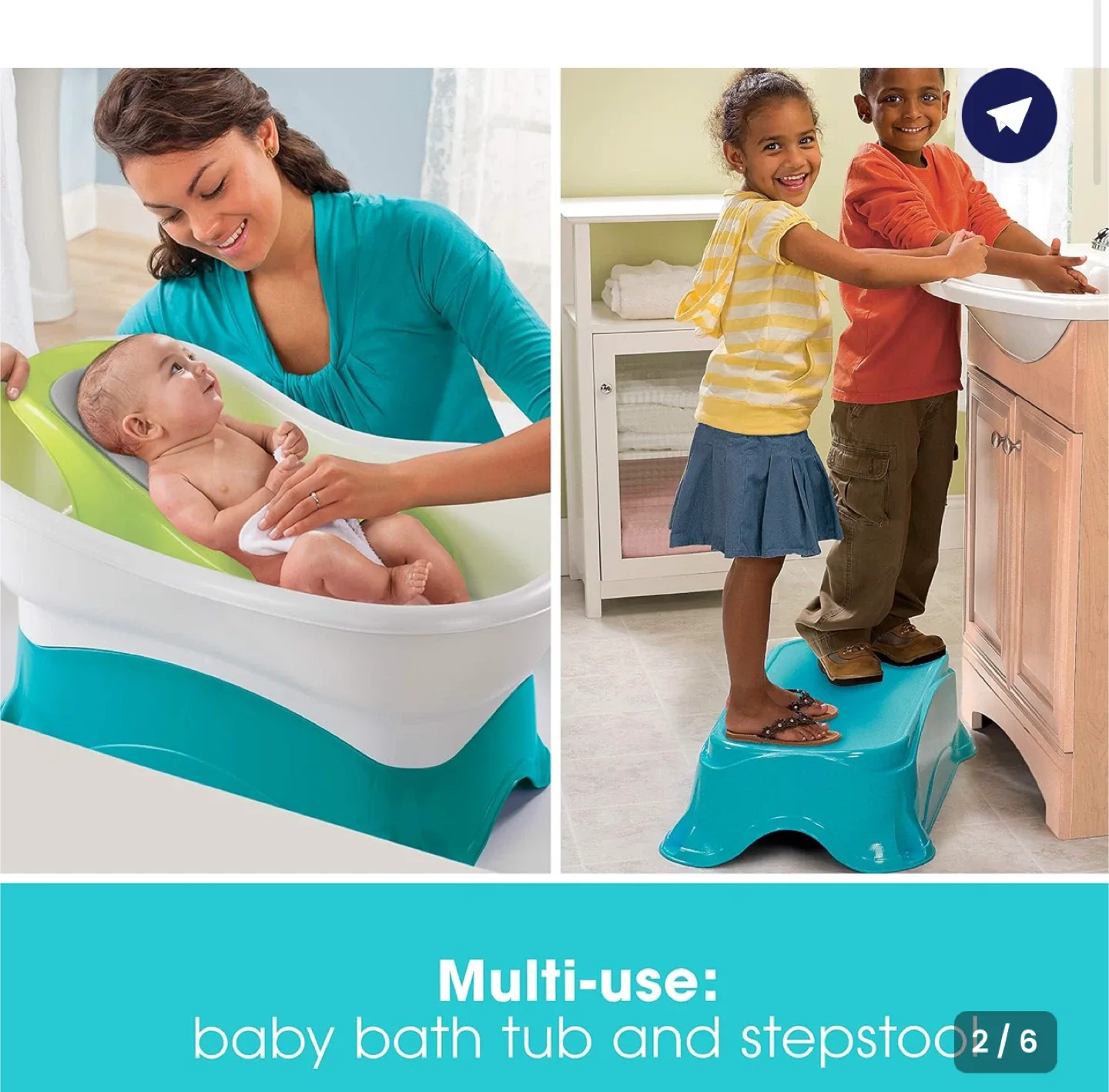 Summer Infant Comfort Height Baby Bathtub image indicator(4)