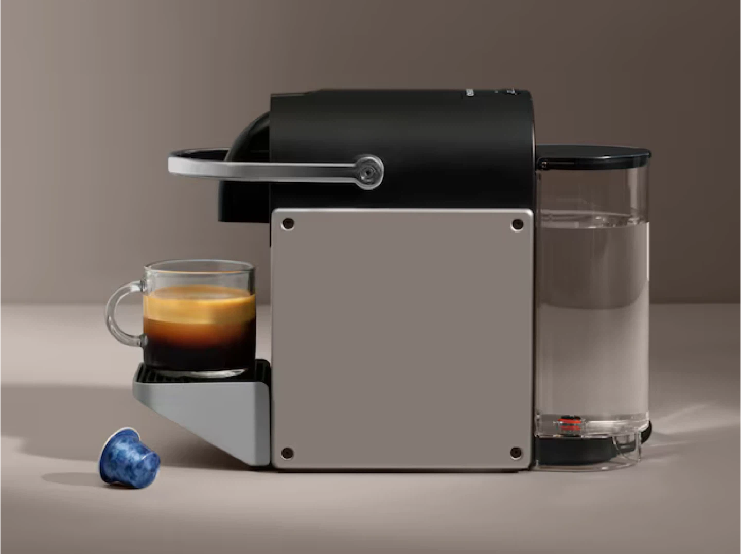 Nespresso Essenza Mini Coffee Machine - Black/Grey - photo 2