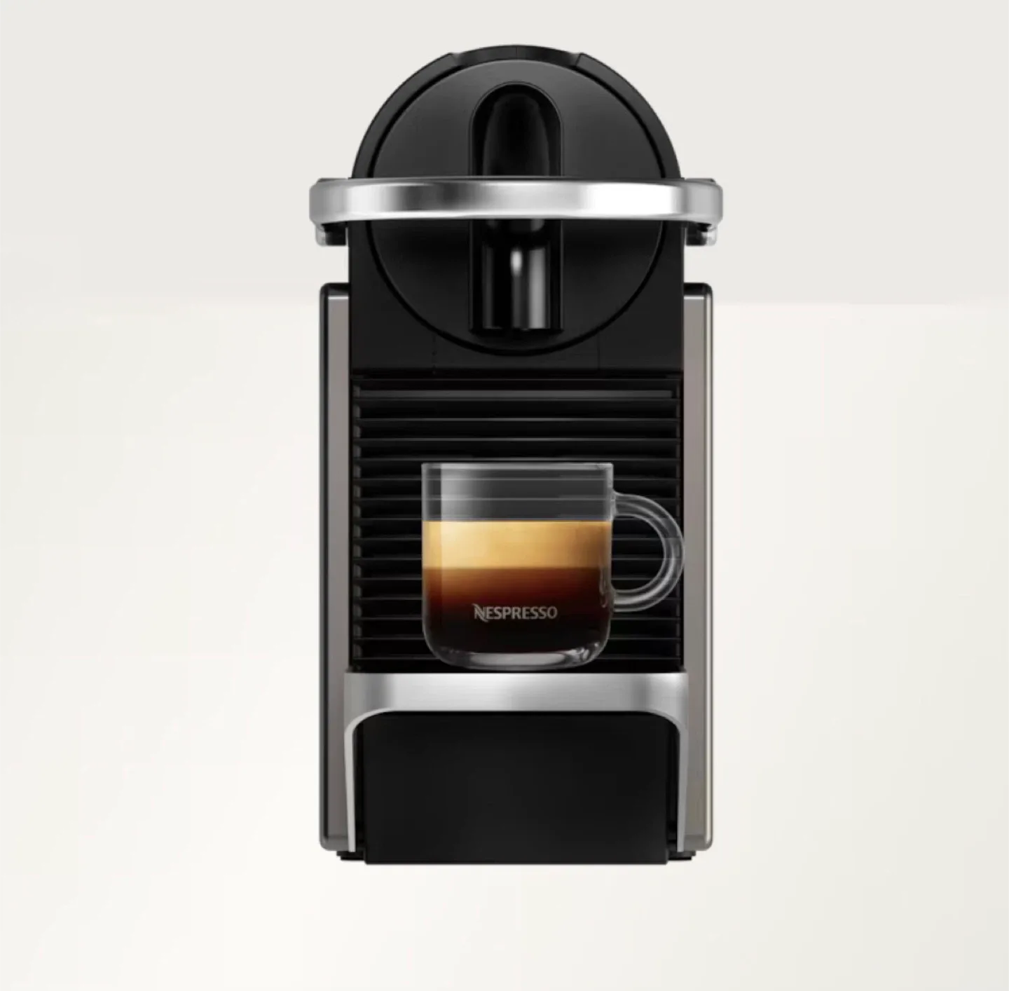 Nespresso Essenza Mini Coffee Machine - Black/Grey
