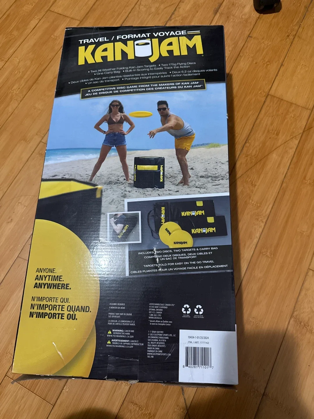 Kan Jam Travel Edition Disc Game - New in Box!