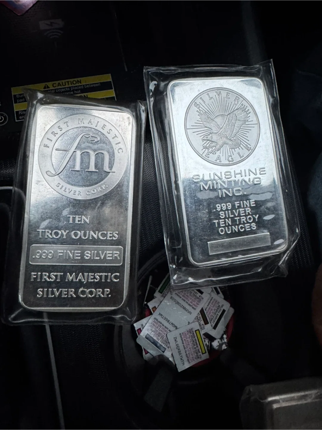 Silver Bullion Bars - 10 Troy Ounces
