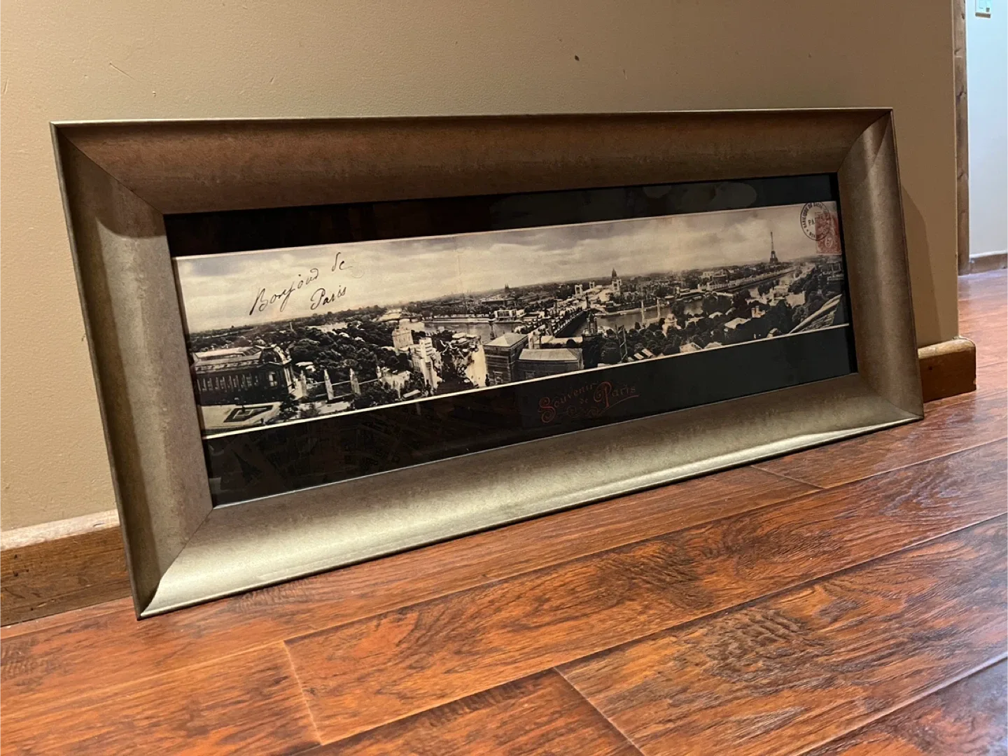 Framed Paris wall art image indicator(3)
