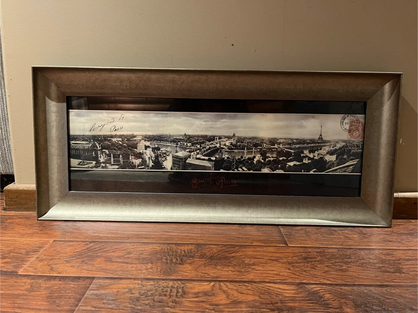 Framed Paris wall art image indicator(2)