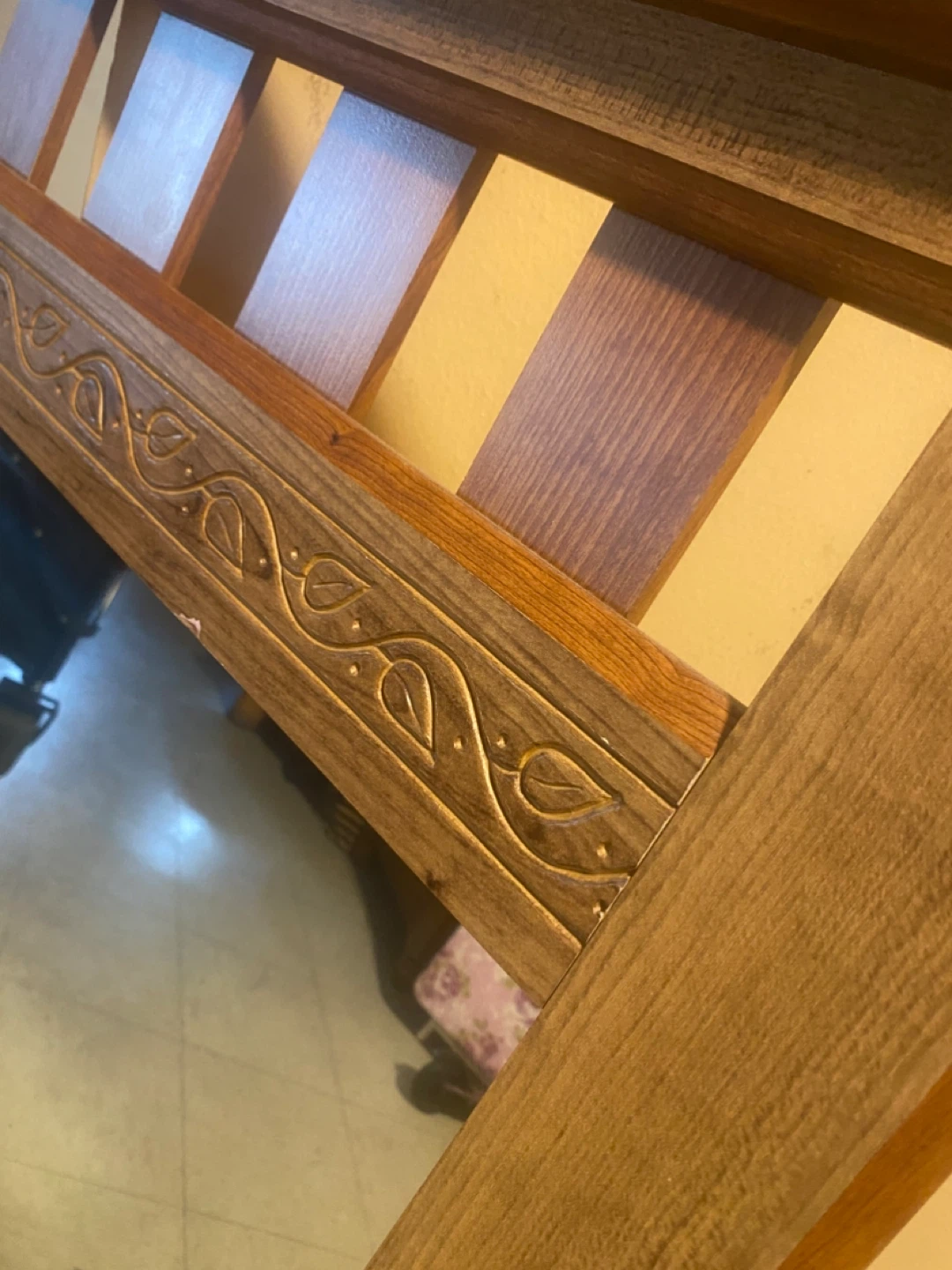 Wooden Framed Wall Mirror - PICK UP ONLY !! - photo 3