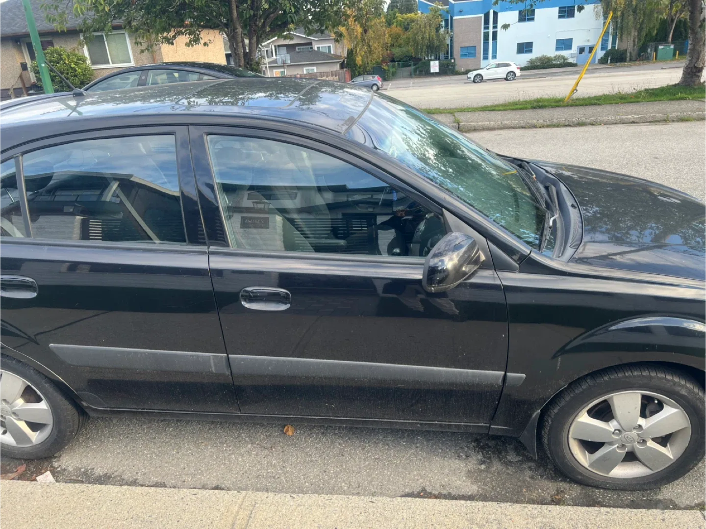 Black 2009Kia Rio5 Hatchback