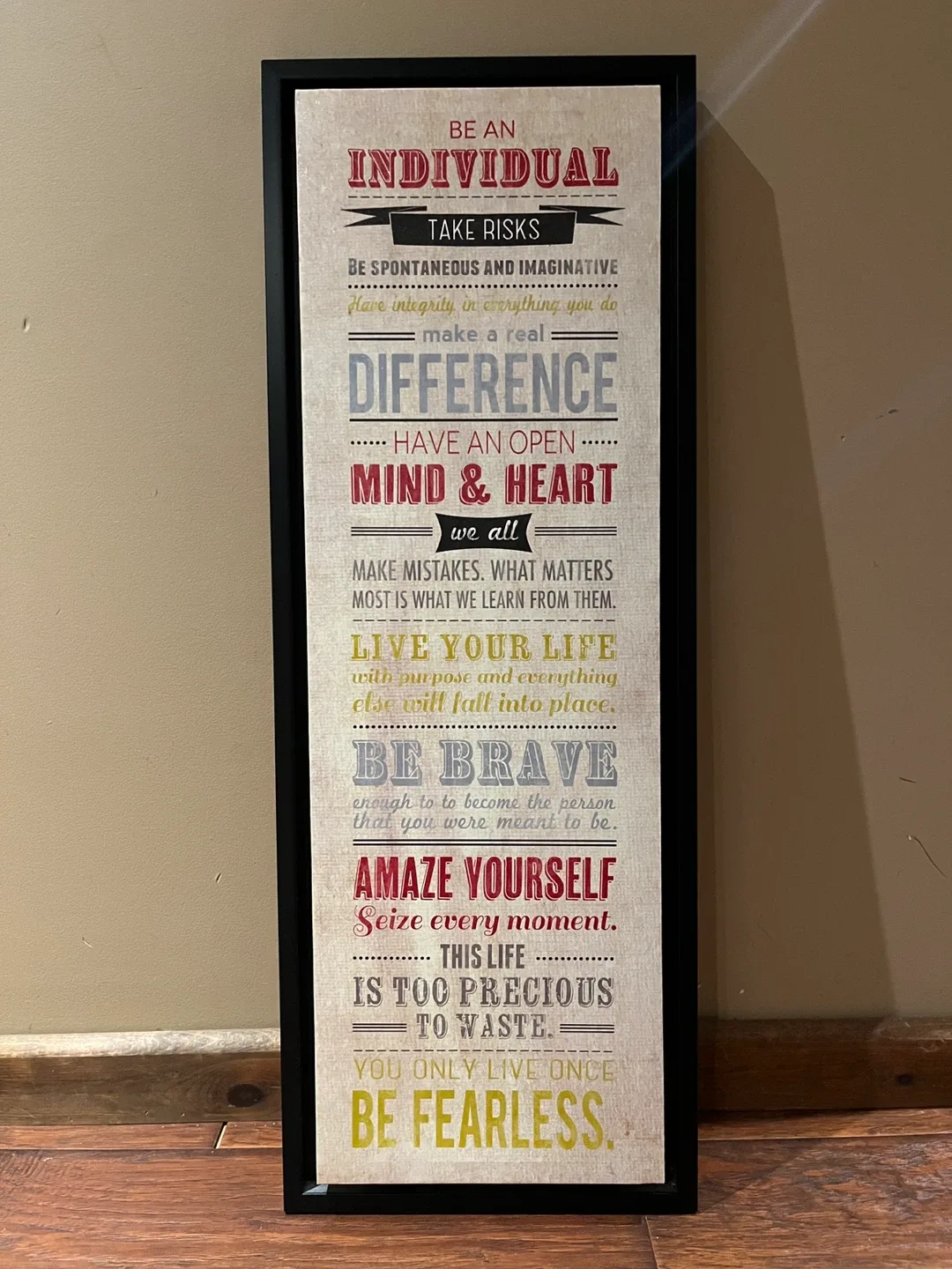 Inspirational wall art image indicator(2)