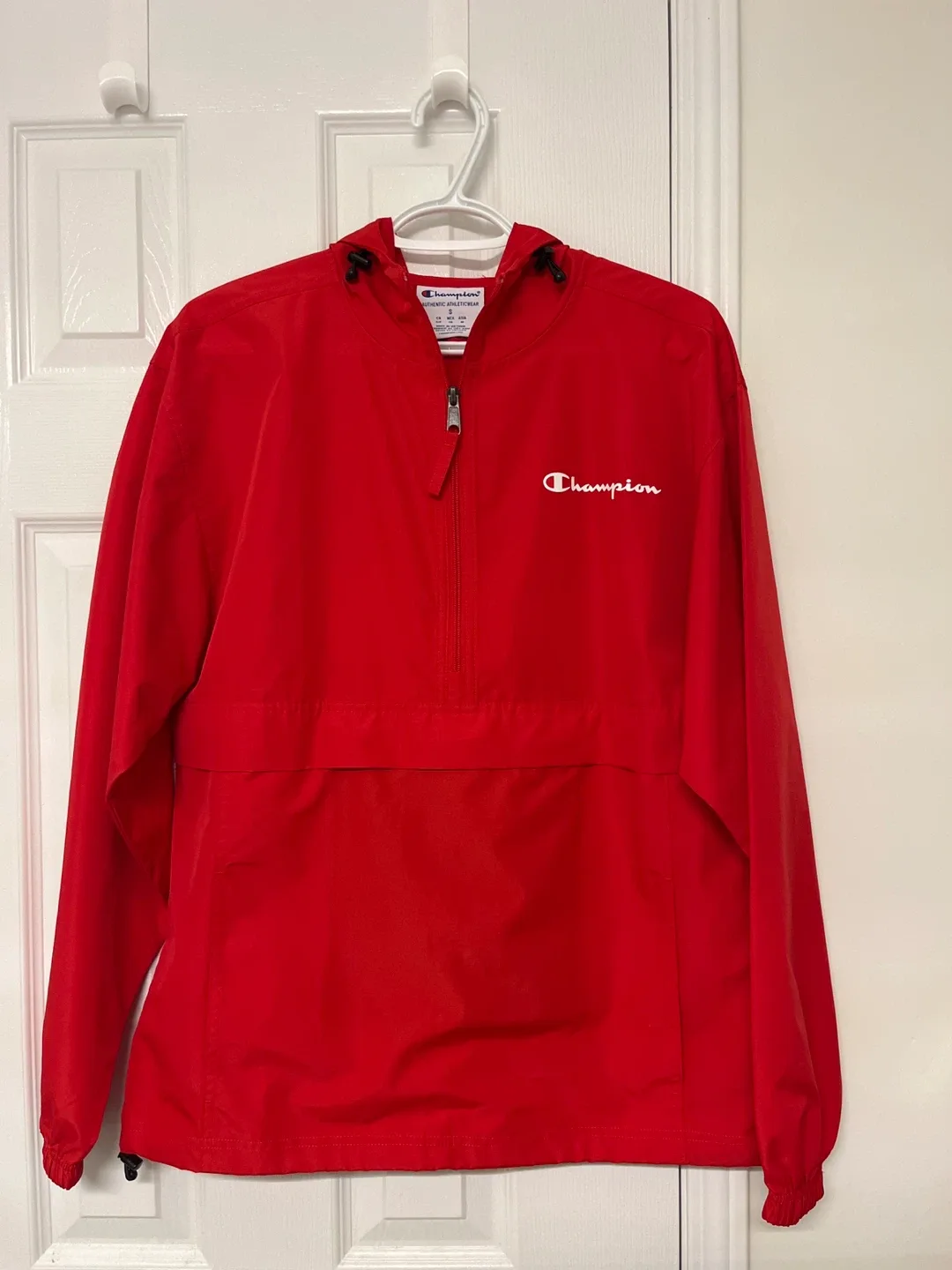 Champion Red Anorak Jacket - Size S
