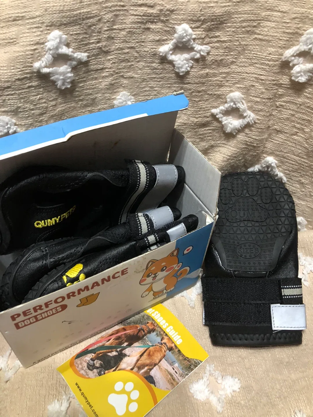 Qumy Pet Performance Dog Shoe size 8  - New image indicator(7)